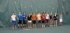 youth tennis players