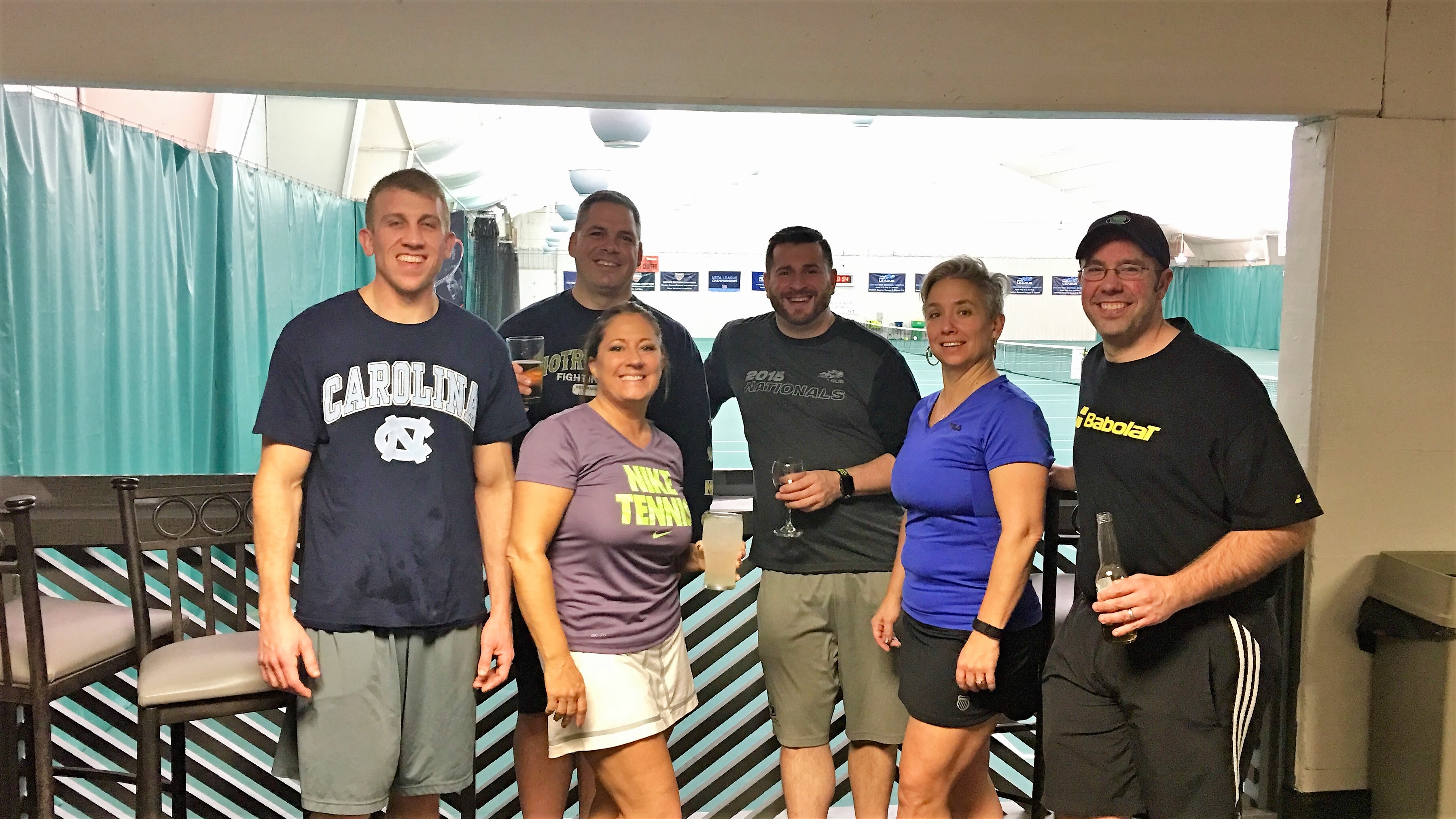 tennis staff, WRRFC, Schultzie's Lounge