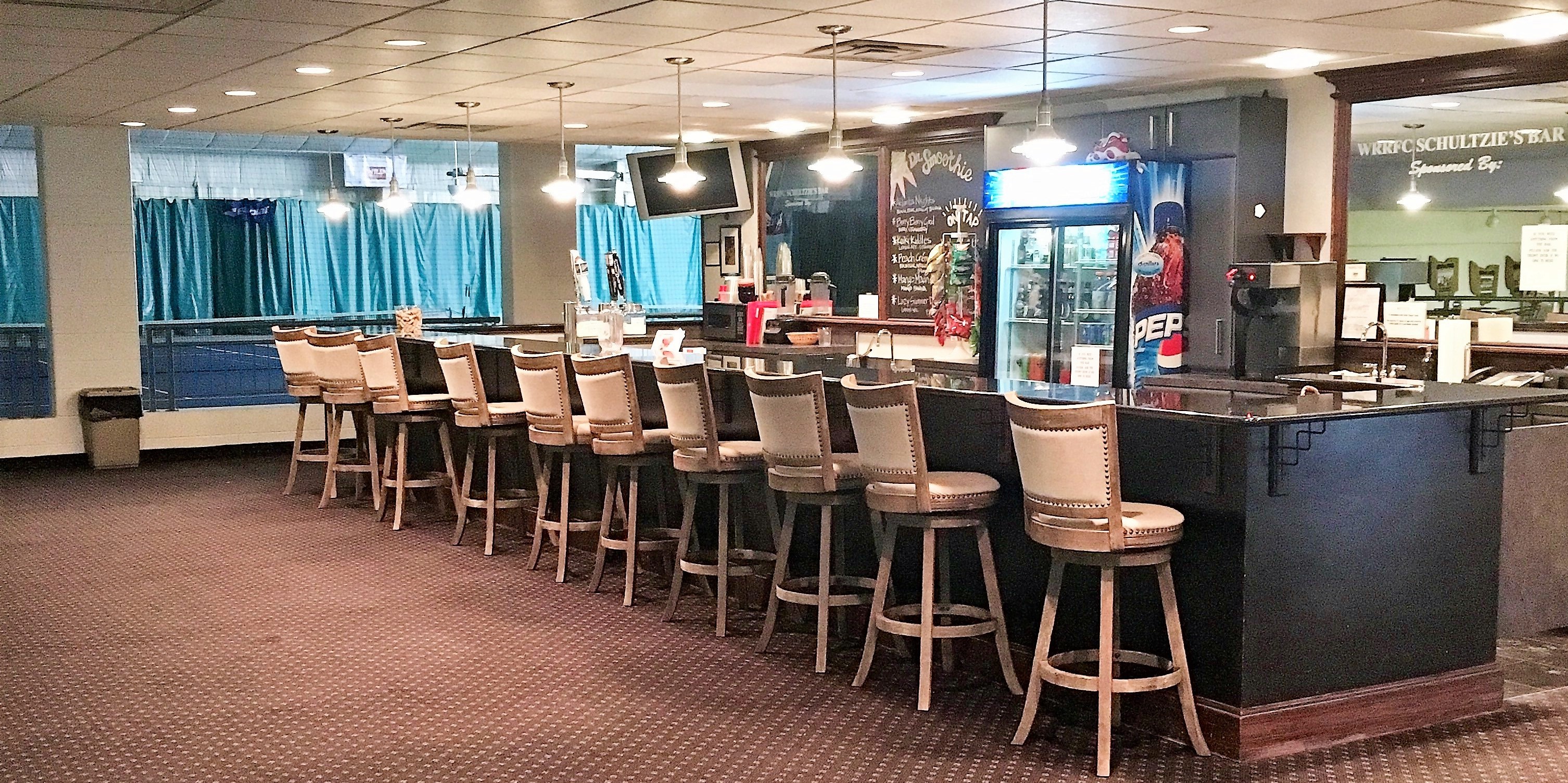 Schultzie's Lounge, WRRFC, Western Reserve Racquet and Fitness Club, Streetsboro Ohio