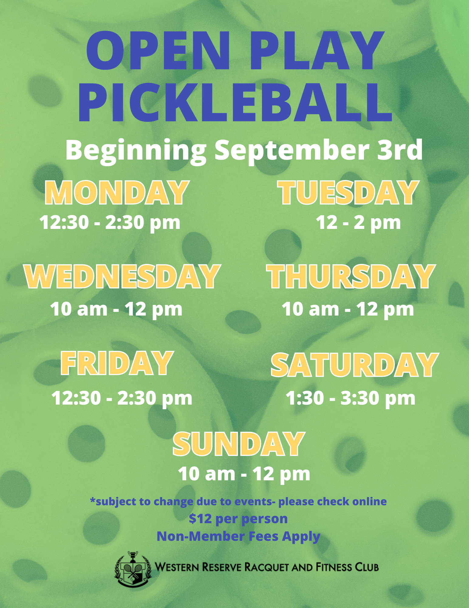 Pick up pickleball games