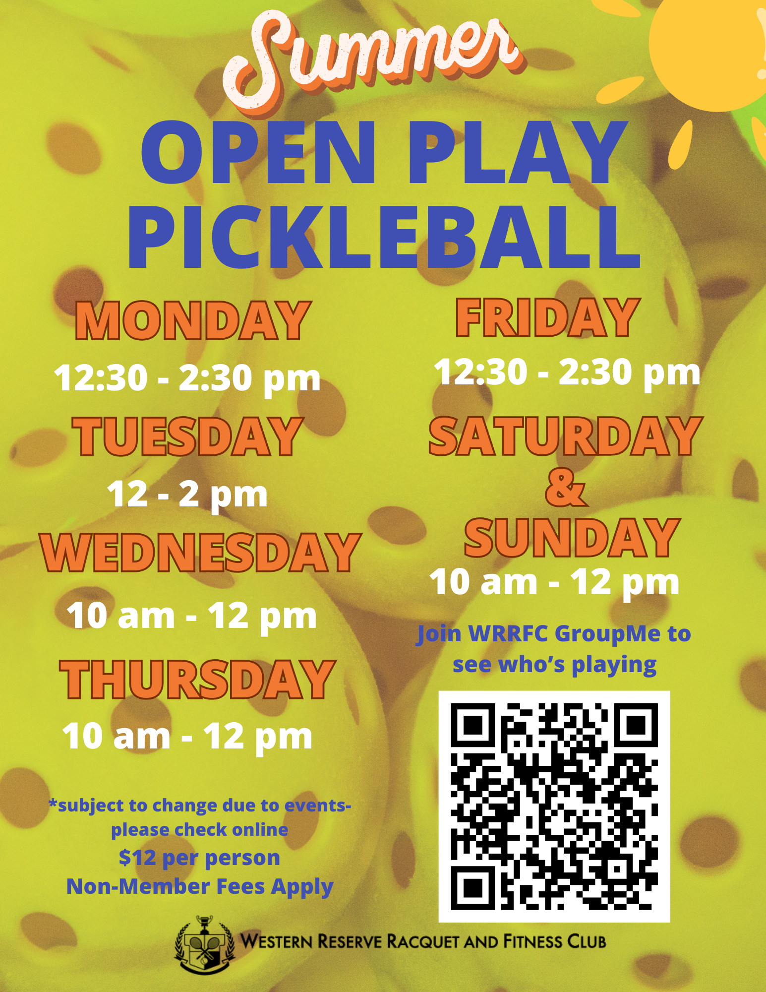 Pickleball Open Play