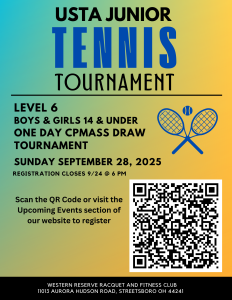 Youth Tennis Tournament