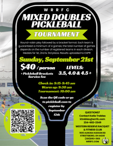 Intermediate Advanced Pickleball Tournament