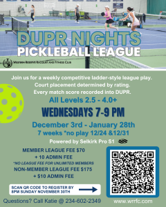 Adult Pickleball League